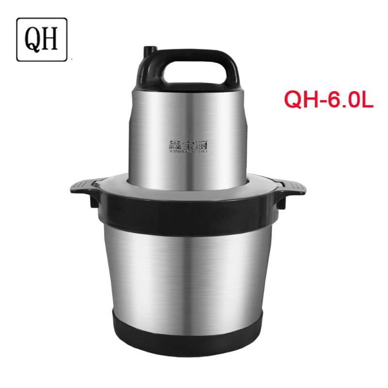 6L Multi-Chopper Kitchen Machine Wholesale Vegetable Meat Chopper Grinder Blender Homeuse / Commercial Kitchen Appliance